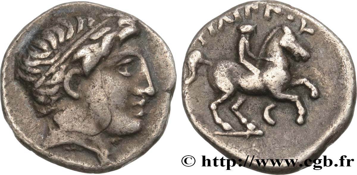 MACEDONIA - MACEDONIAN KINGDOM - PHILIP III ARRHIDAEUS Cinquième de tétradrachme XF
