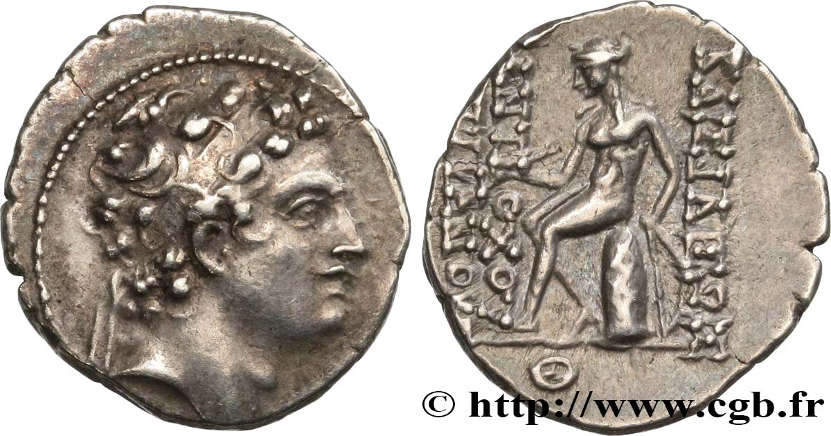 SYRIA - SELEUKID KINGDOM - ANTIOCHOS IV EPIPHANES (POSTHUMUS) Drachme AU