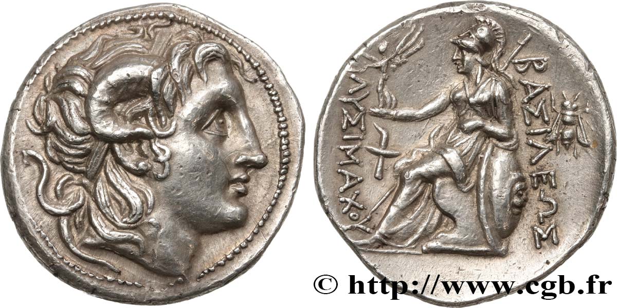 THRACE - THRACIAN KINGDOM - LYSIMACHOS Tétradrachme MS