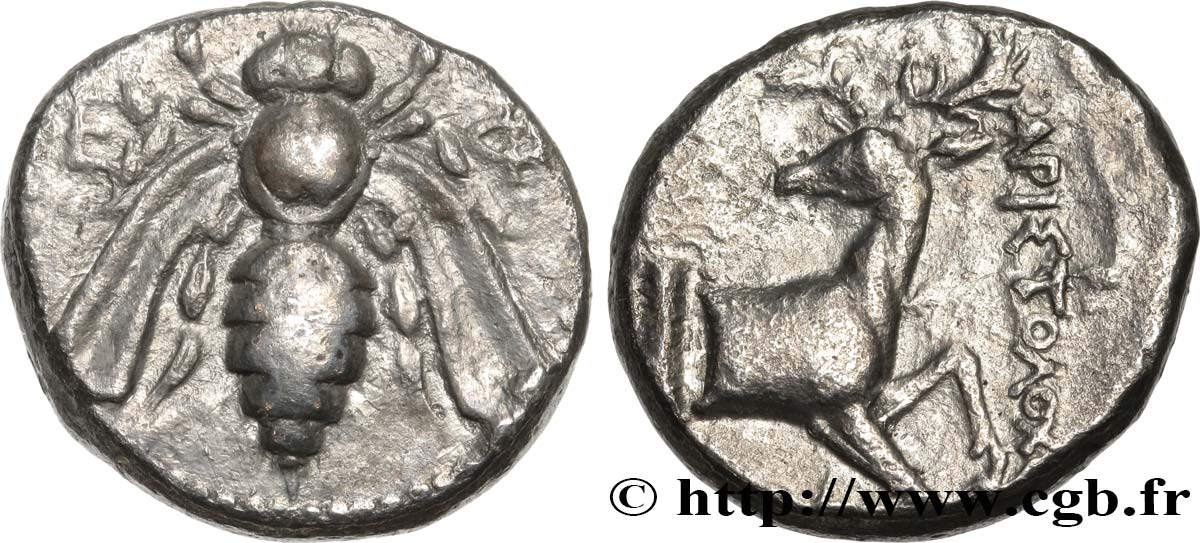 IONIA - EPHESOS Tétradrachme XF/VF