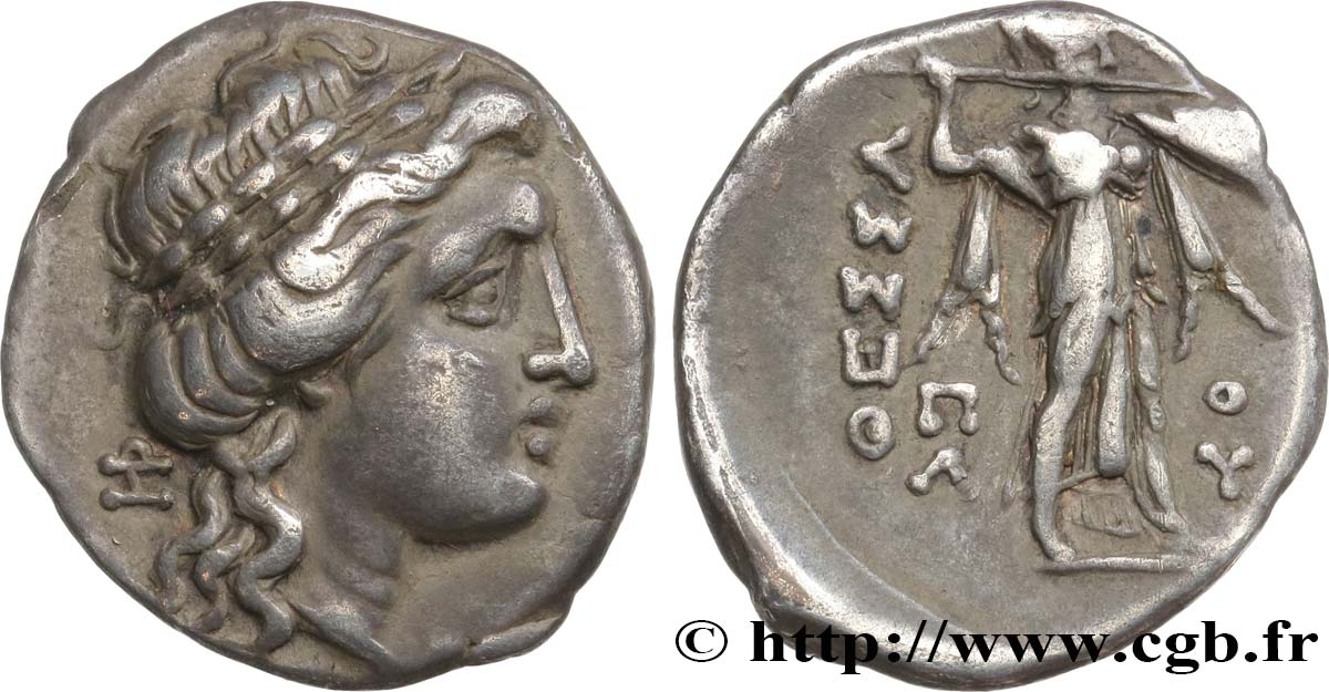 THESSALIE - LIGUE THESSALIENNE Tetrobole ou denier TTB/TB+