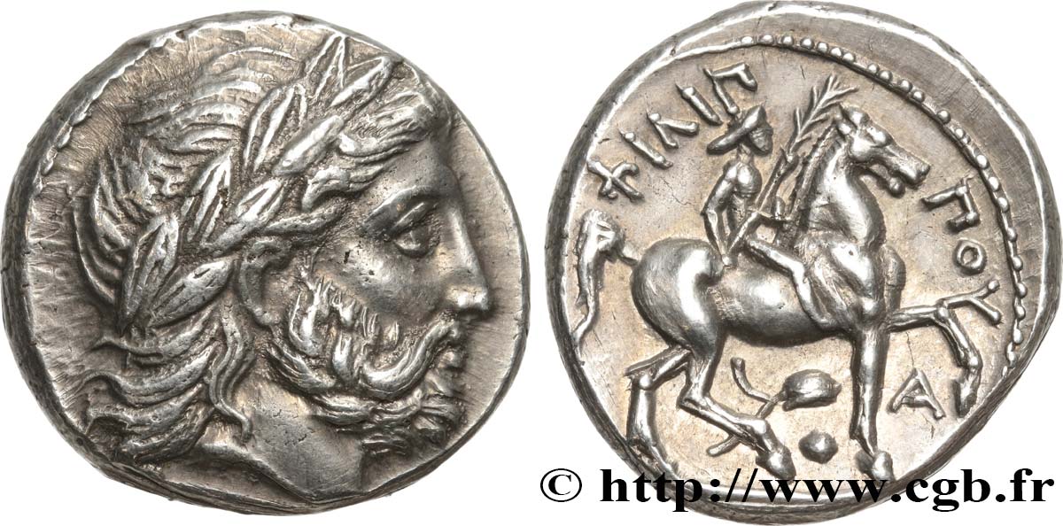 MACEDONIA - MACEDONIAN KINGDOM - PHILIPP III ARRHIDAEUS Tétradrachme AU