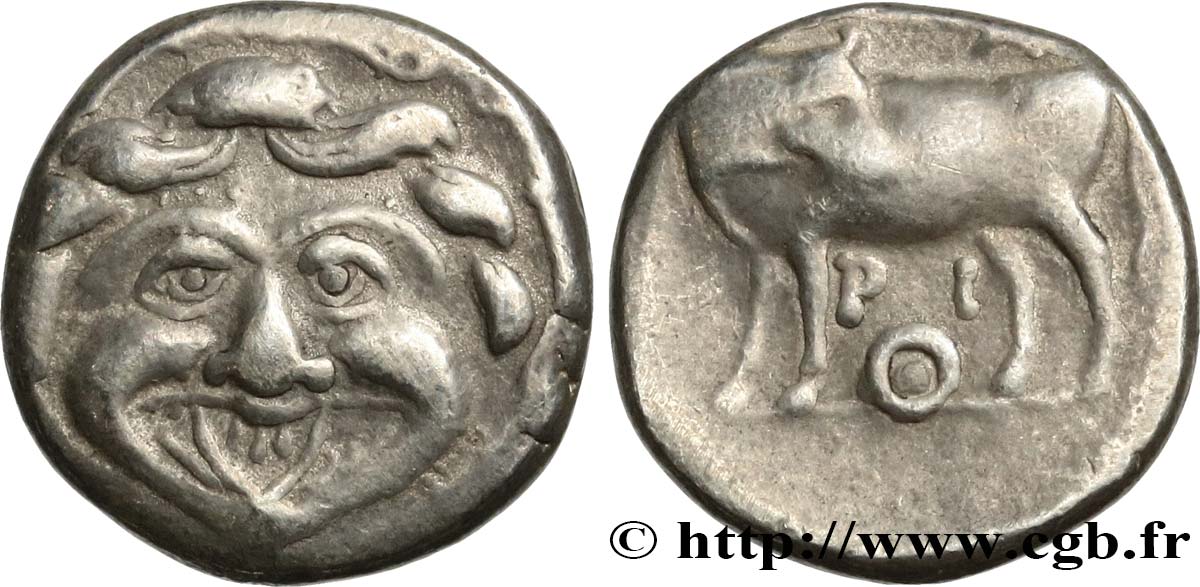 MÍSIA - PARION Hemidrachme MBC