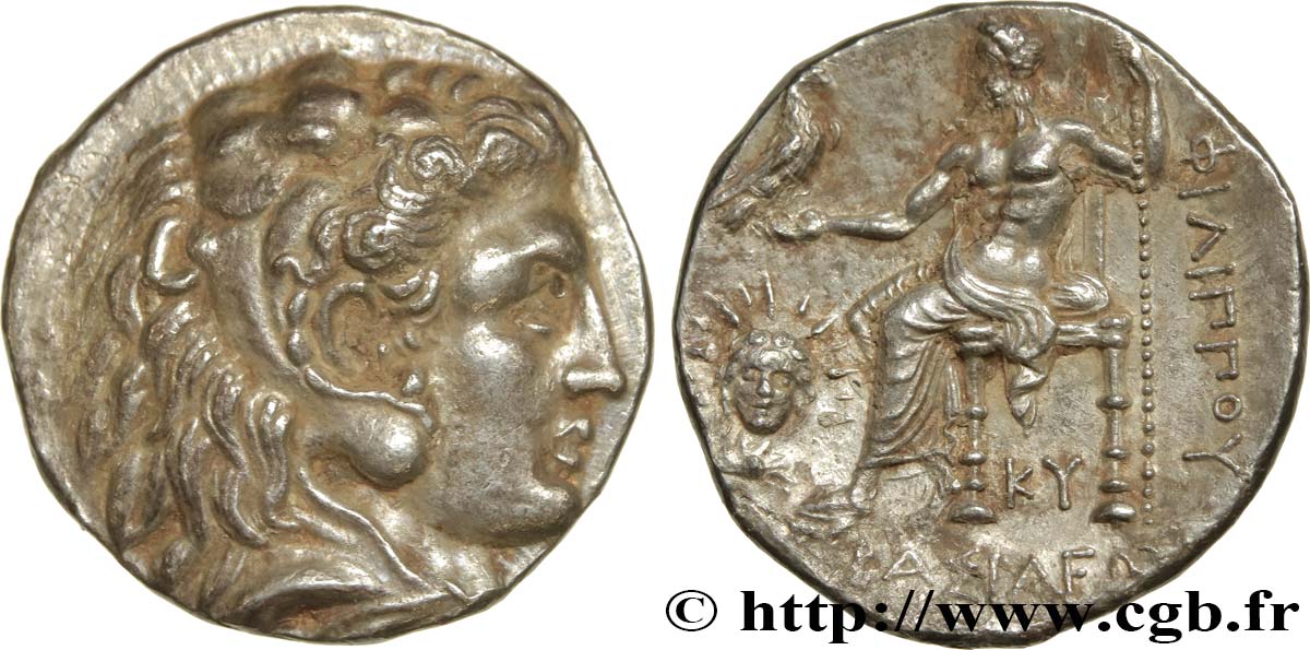 MACEDONIA - MACEDONIAN KINGDOM - PHILIP III ARRHIDAEUS Tétradrachme MS