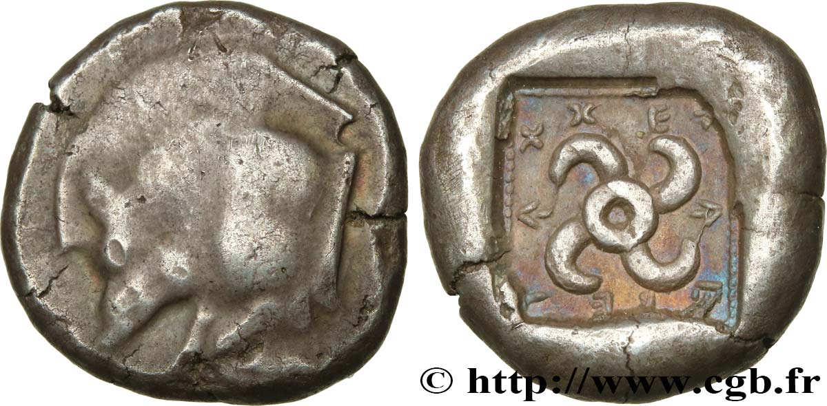 LYCIA - SATRAPS OF LYCIA - ANONYMOUS Statère XF/AU