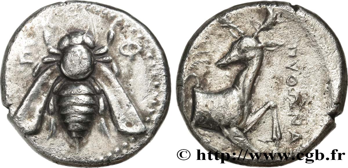 IONIA - EPHESUS Tétradrachme XF