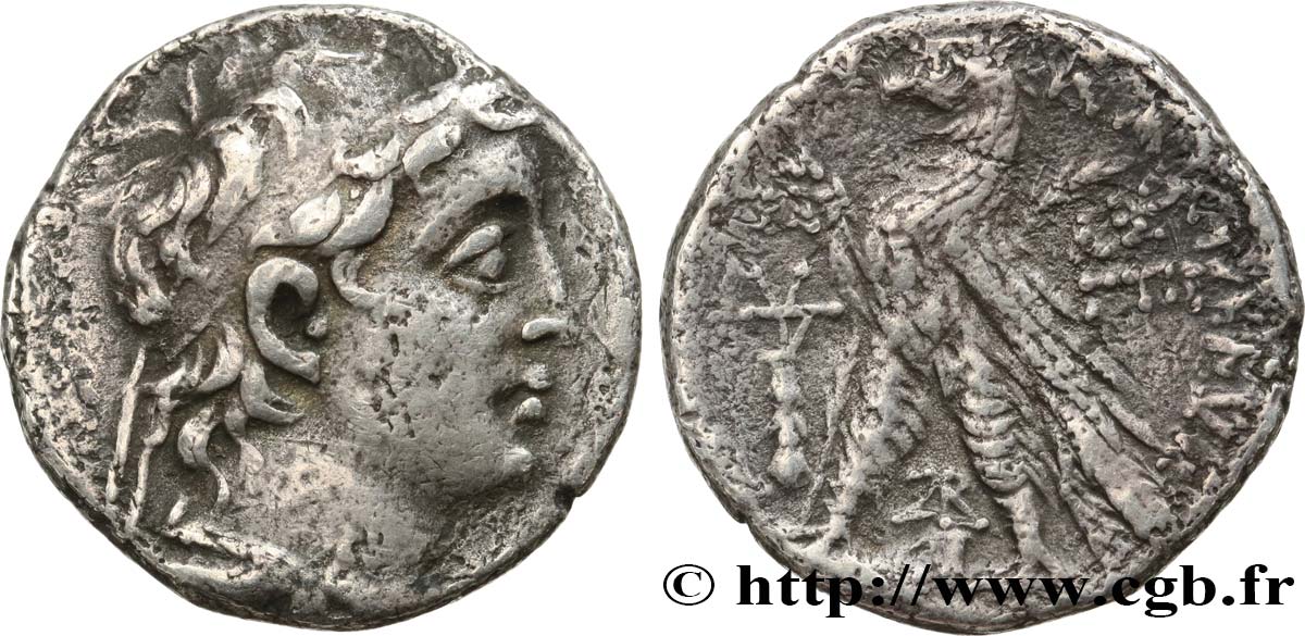 SYRIA - SELEUKID KINGDOM - DEMETRIUS II NIKATOR Didrachme VF