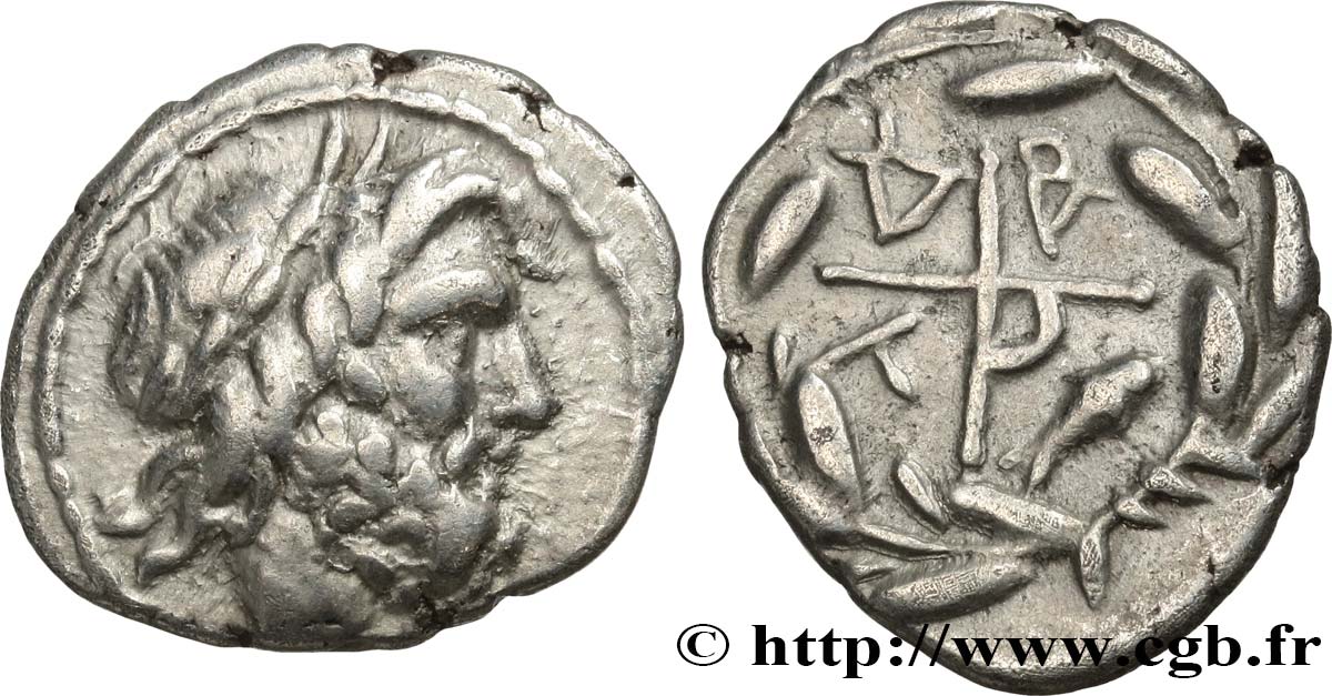 ACHAÏE - LIGUE ACHÉENNE - DYME Hemidrachme TTB