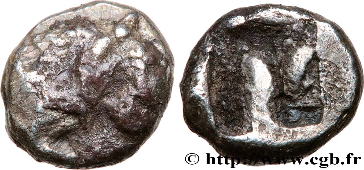 LIDIA - REINO DE LIDIA - CROESUS Vingt-quatrième de statère BC