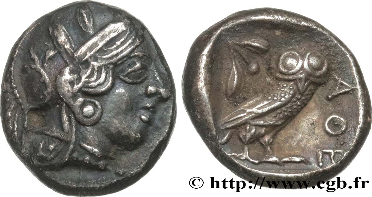 ATTIQUE - ATHÈNES Drachme TTB+/SUP