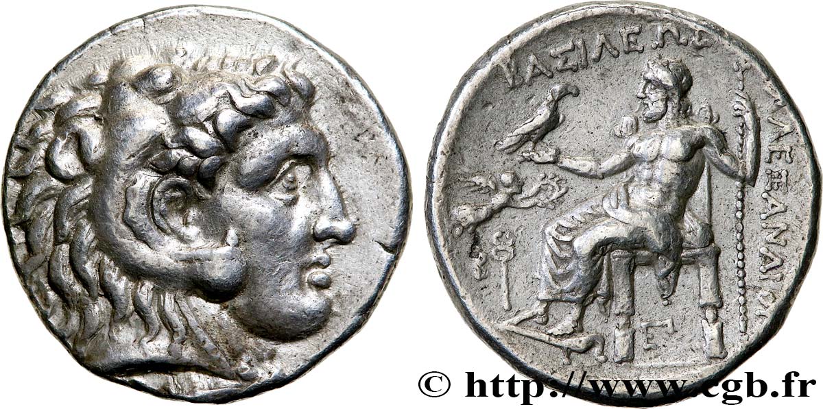 MACEDONIA - KINGDOM OF MACEDONIA - PHILIP III ARRHIDAEUS Tétradrachme AU