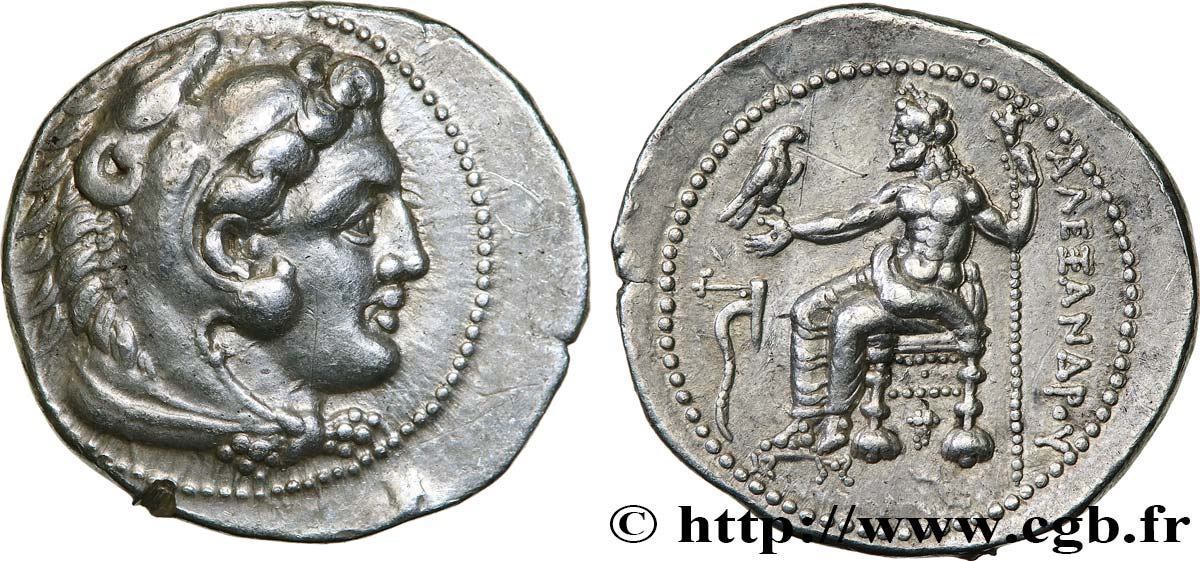 MACEDONIA - KINGDOM OF MACEDONIA - PHILIP III ARRHIDAEUS Tétradrachme AU