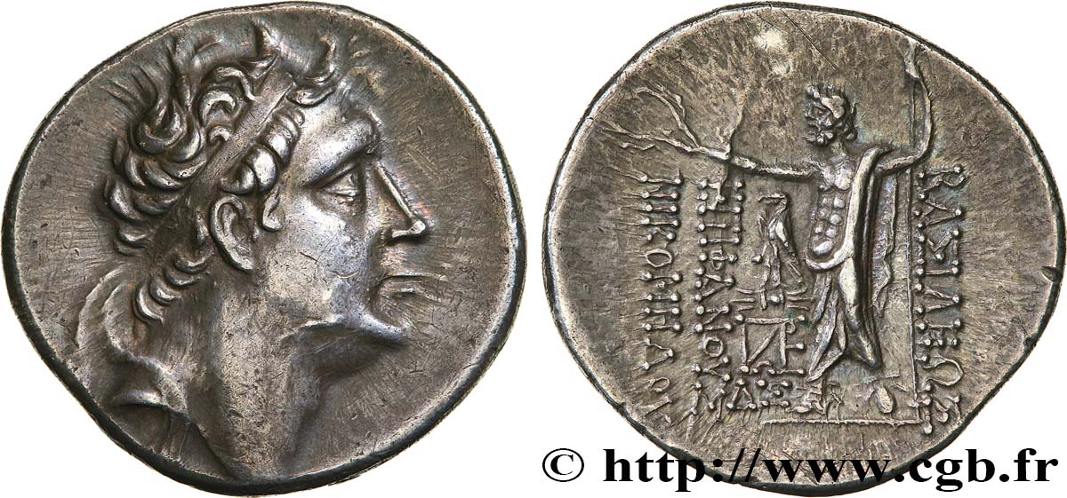 BITHYNIA - BITHYNIAN KINGDOM - NICOMEDES IV PHILOPATOR Tétradrachme AU