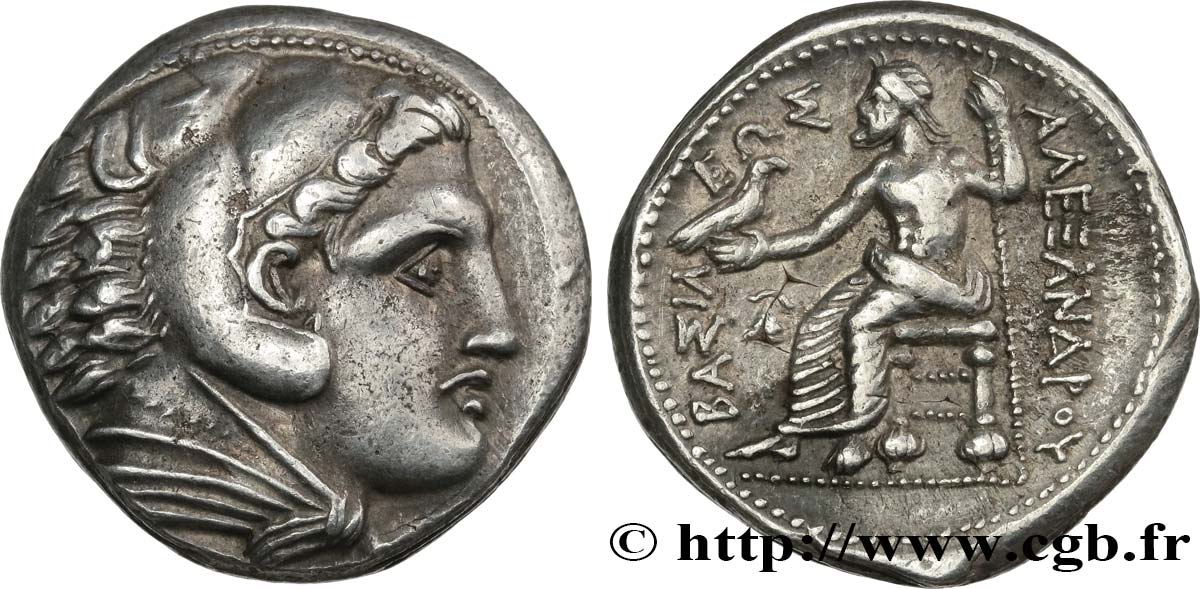 MACEDONIA - KINGDOM OF MACEDONIA - PHILIP III ARRHIDAEUS Tétradrachme AU