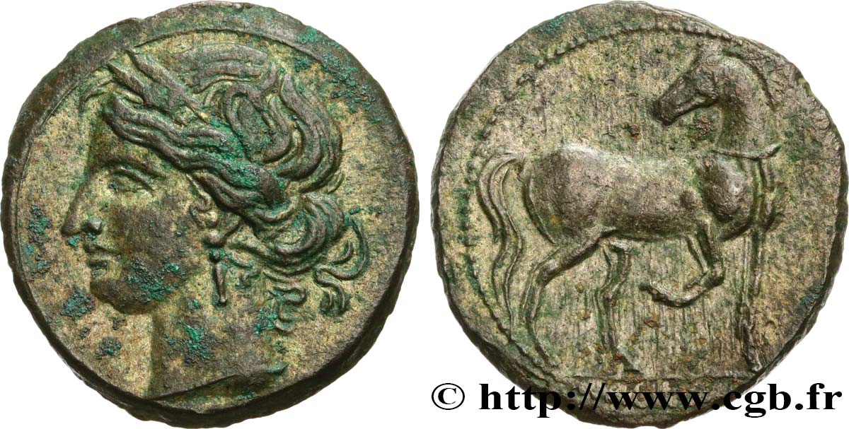 ZEUGITANIA - CARTHAGE Trihemishekel AU