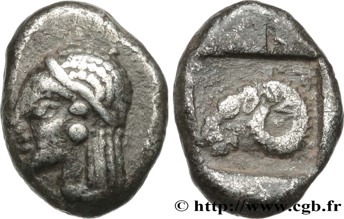 ÎLES D&nbsp;ÉLIDE - CÉPHALLÉNIE - CRANION Trihemiobole TTB