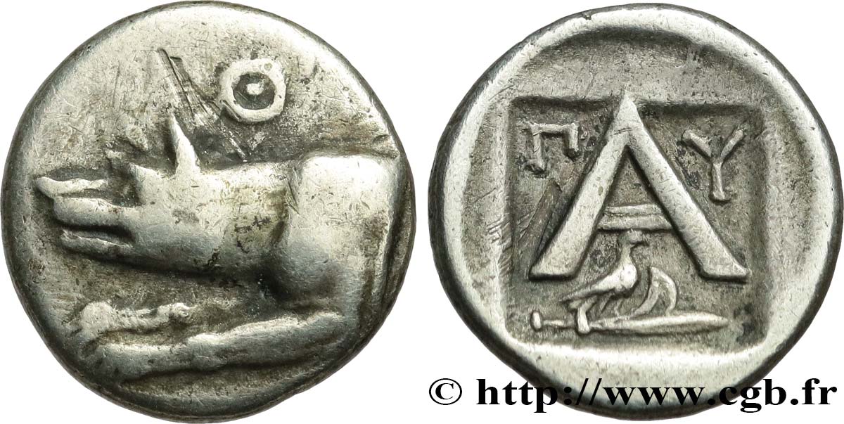 ARGOLIDE - ARGOS Hemidrachme ou triobole TTB/TTB+
