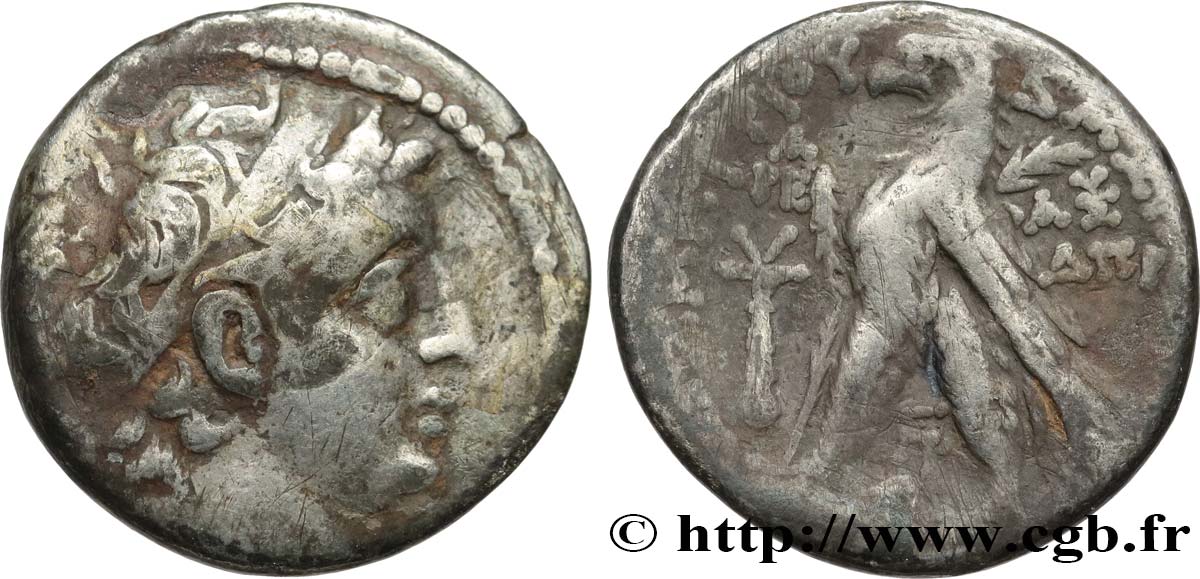 SYRIA - SELEUKID KINGDOM - DEMETRIOS II NICATOR Didrachme VF/AU