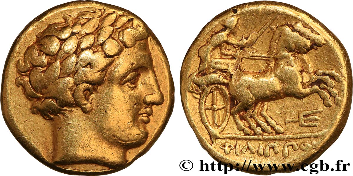 KINGDOM OF MACEDONIA - PHILIP III Statère d or AU