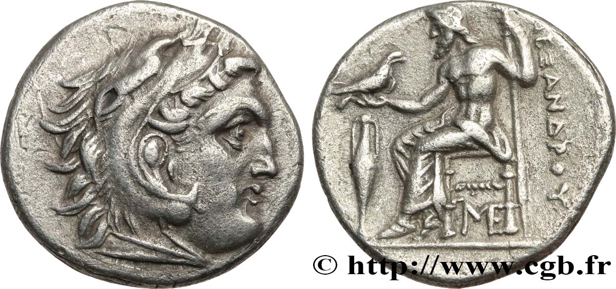 MACEDONIA - MACEDONIAN KINGDOM - ANTIGONOS MONOPHTALMOS Drachme AU