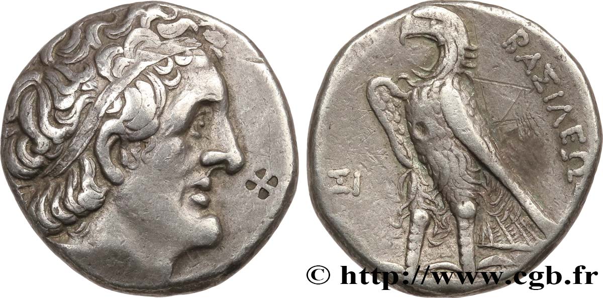 ÄGYPTEN - PTOLEMÄISCHES KÖNIGREICH ÄGYPTEN - PTOLEMAIOS II PHILADELPHOS Tétradrachme fVZ/SS