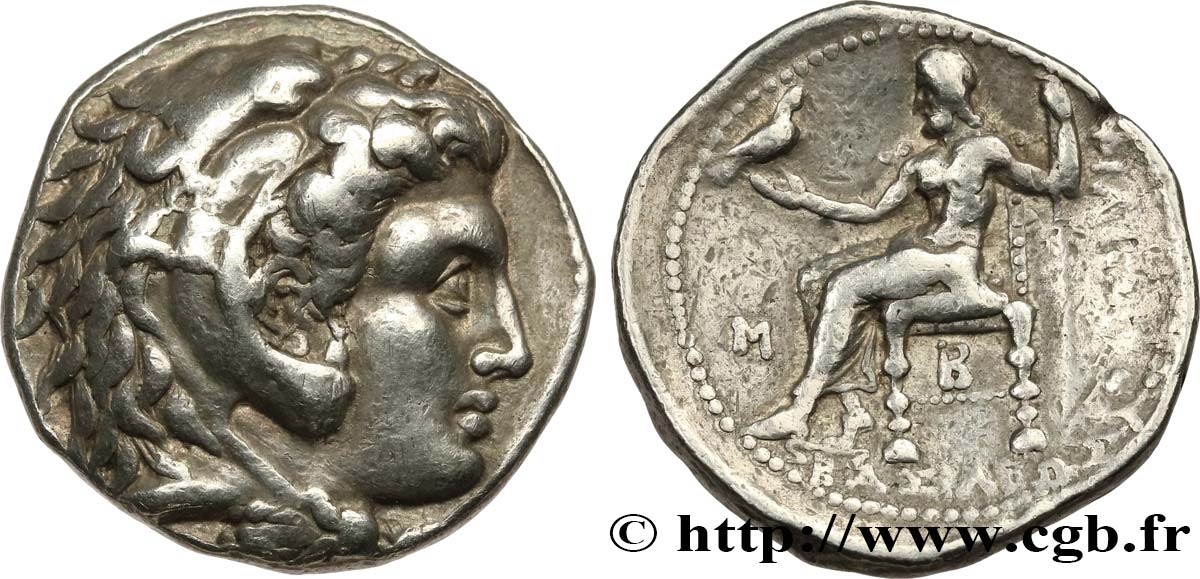 MACÉDOINE - ROYAUME DE MACÉDOINE - PHILIPPE III ARRHIDÉE Tétradrachme SUP/TTB