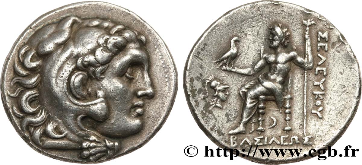 SYRIA - SELEUKID KINGDOM - ANTIOCHUS I SOTER Tétradrachme AU