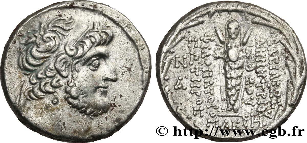 SYRIA - SELEUKID KINGDOM - DEMETRIUS III Tétradrachme AU/AU