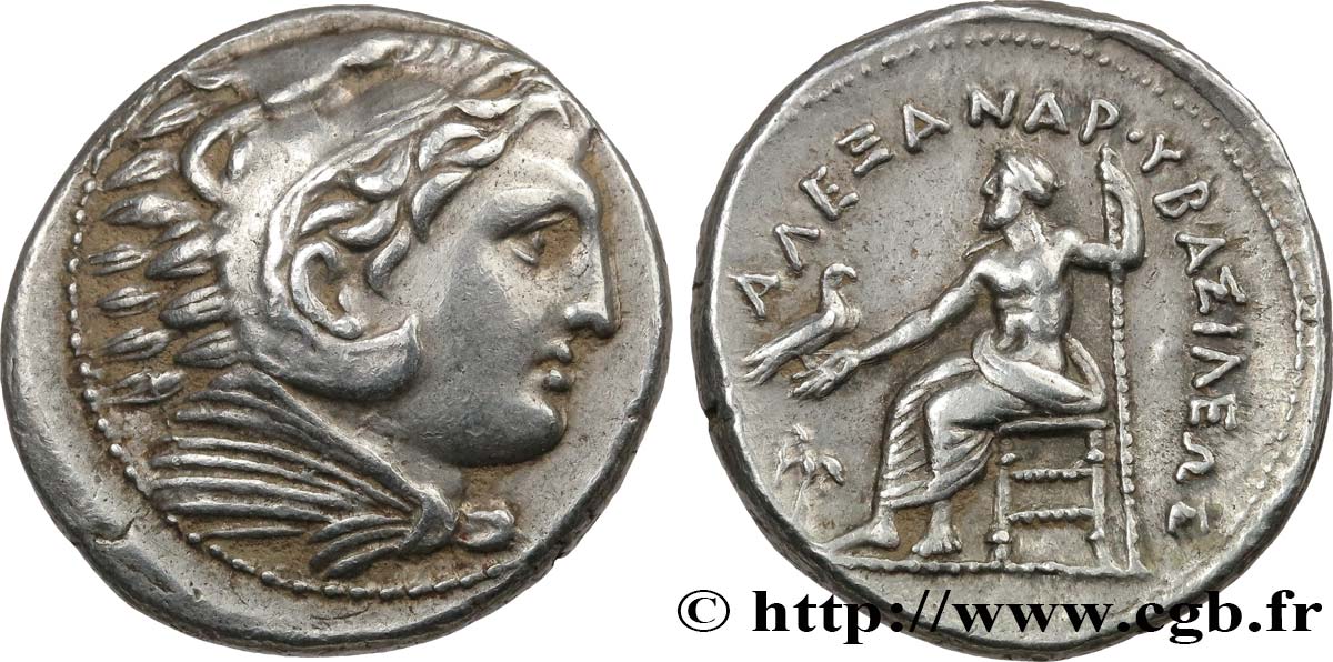 MACEDONIA - KINGDOM OF MACEDONIA - PHILIP III ARRHIDAEUS Tétradrachme AU