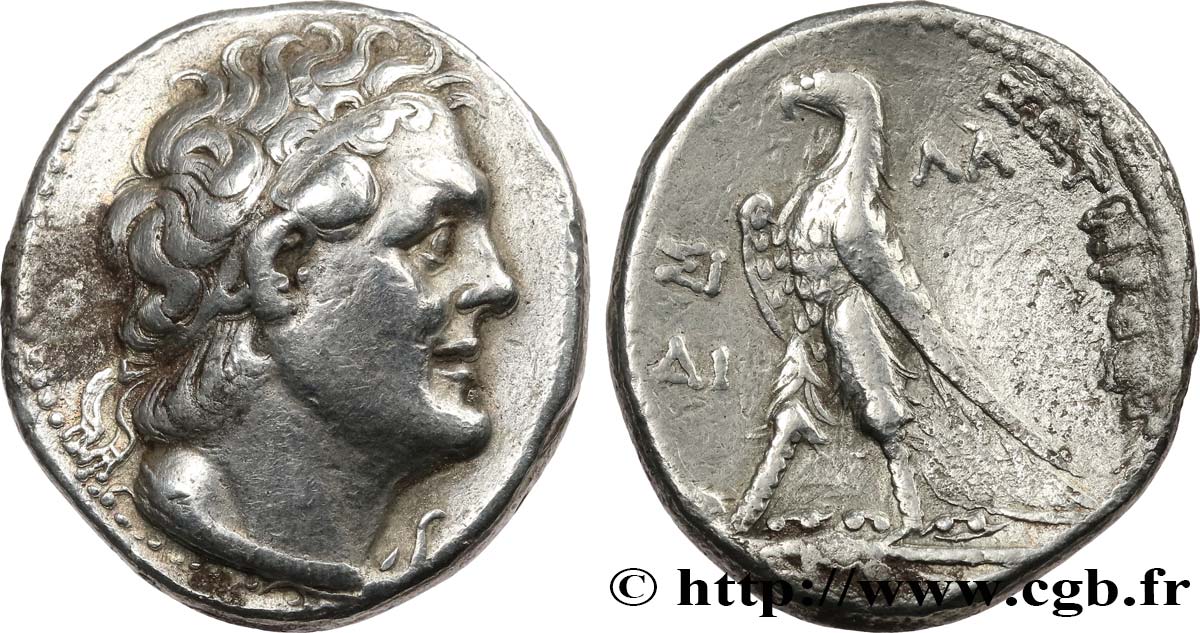 ÉGYPTE - ROYAUME LAGIDE - PTOLÉMÉE II PHILADELPHE Tétradrachme TTB