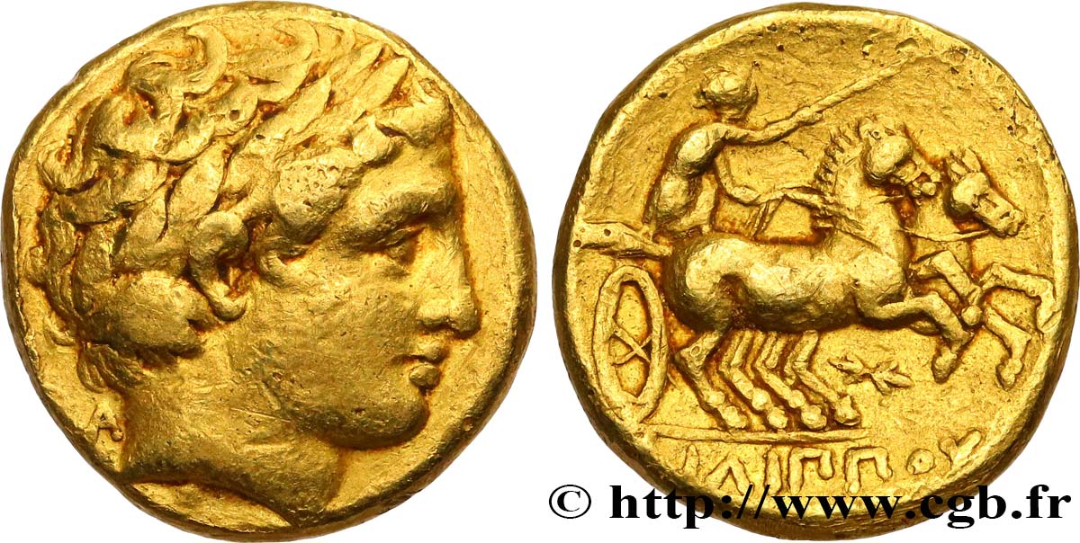 MACEDONIA - REGNO DI MACEDONIA - FILIPPO II Statère d or BB