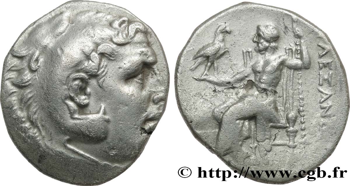 MACEDONIA - MACEDONIAN KINGDOM - ALEXANDER III THE GREAT Tétradrachme XF