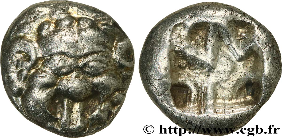 MÍSIA - PARION Trihemidrachme MBC