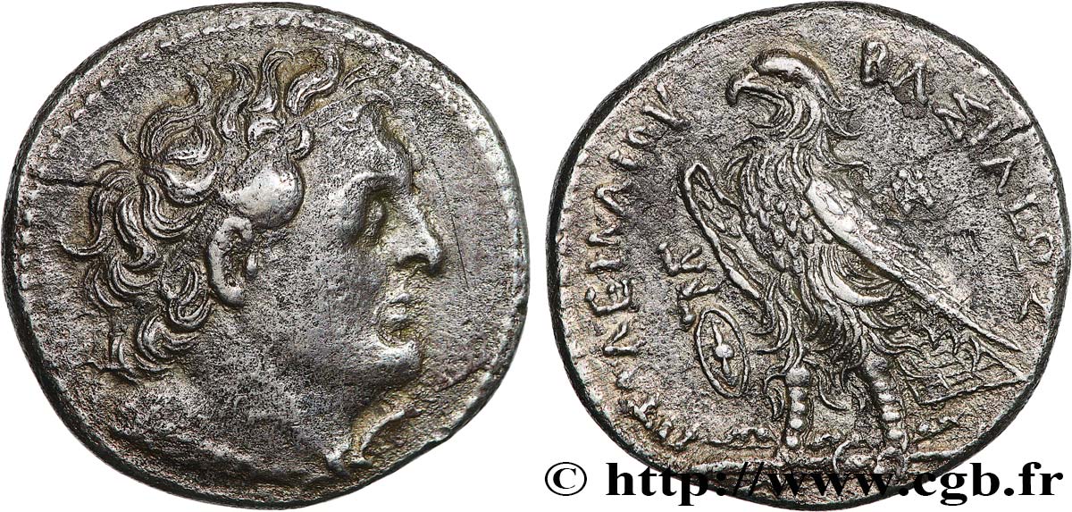 EGIPTO - EGIPTO PTOLEMAICO - PTOLEMEO II PHILADELPHOS Tétradrachme MBC+/EBC