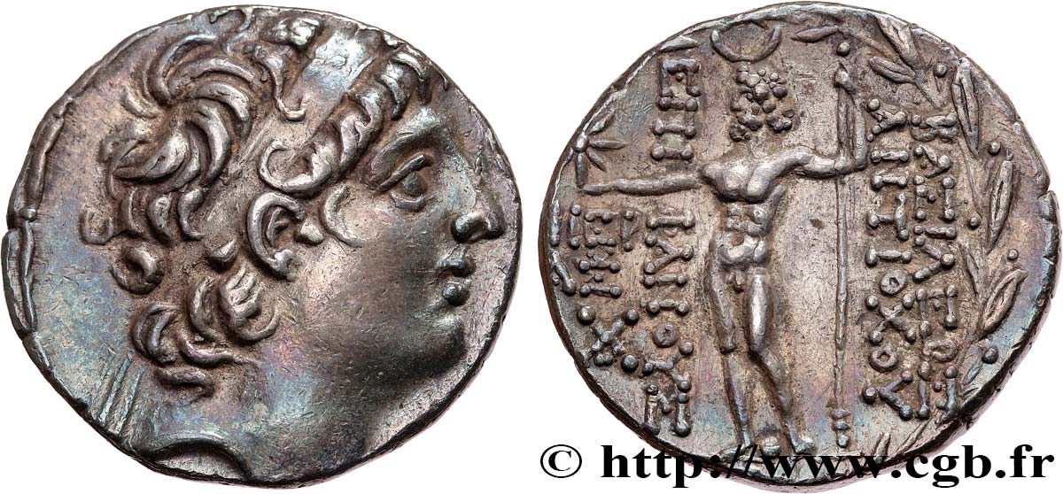 SIRIA - REGNO DI SIRIA - ANTIOCO VIII GRYPOS Tétradrachme SPL