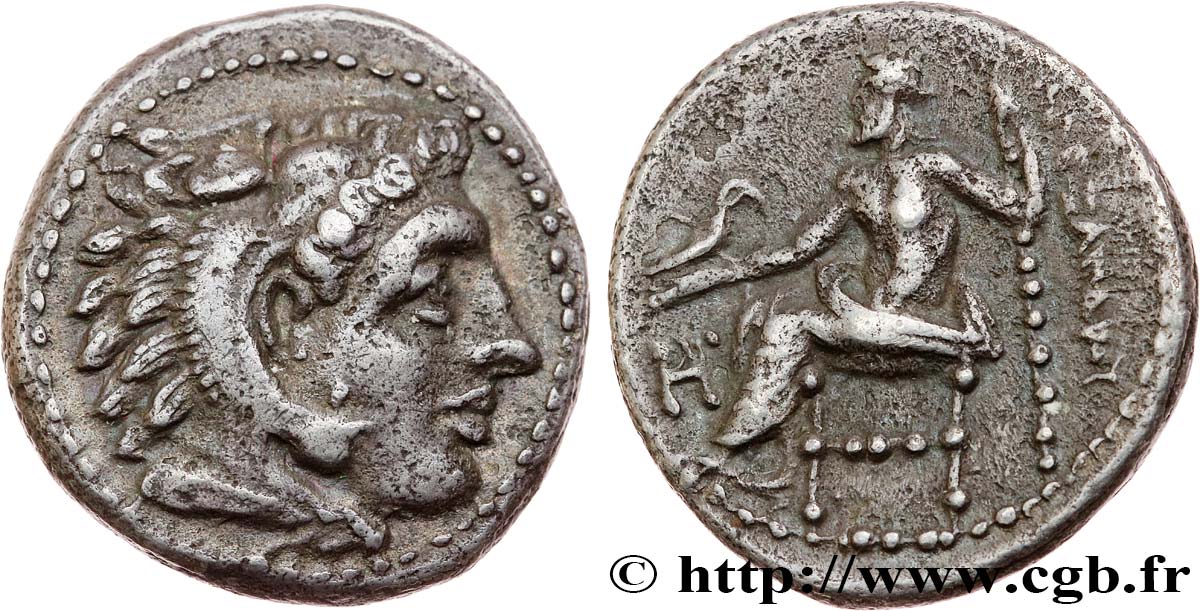 MACEDONIA - MACEDONIAN KINGDOM - ALEXANDER III THE GREAT Drachme AU/XF