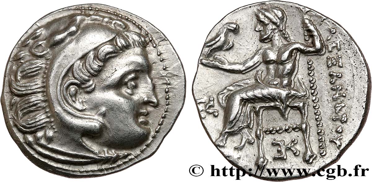 MACÉDOINE - ROYAUME DE MACÉDOINE - ANTIGONE LE BORGNE Drachme SPL