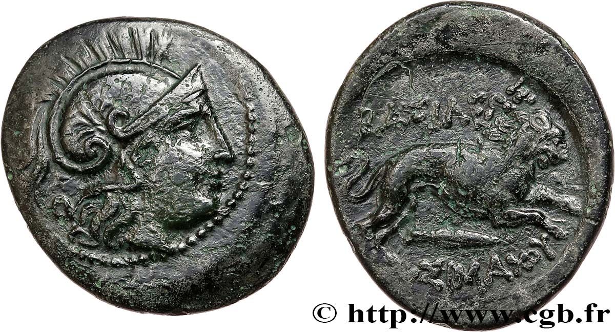 THRACE - THRACIAN KINGDOM - LYSIMACHOS Bronze AU/XF