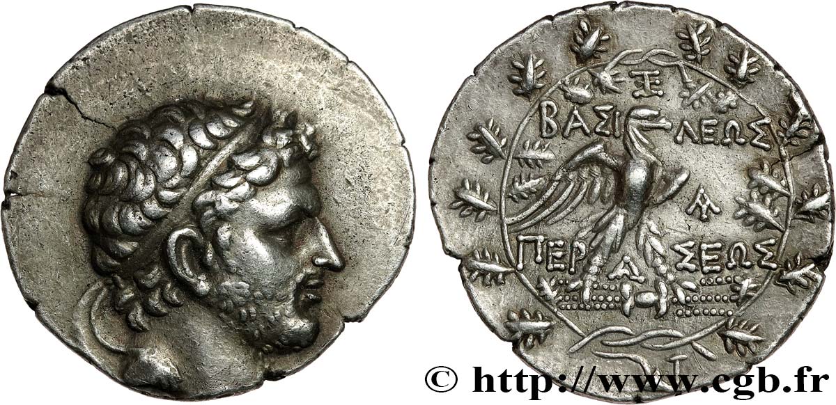 MACEDONIA - MACEDONIAN KINGDOM - PERSEUS Tétradrachme AU/AU