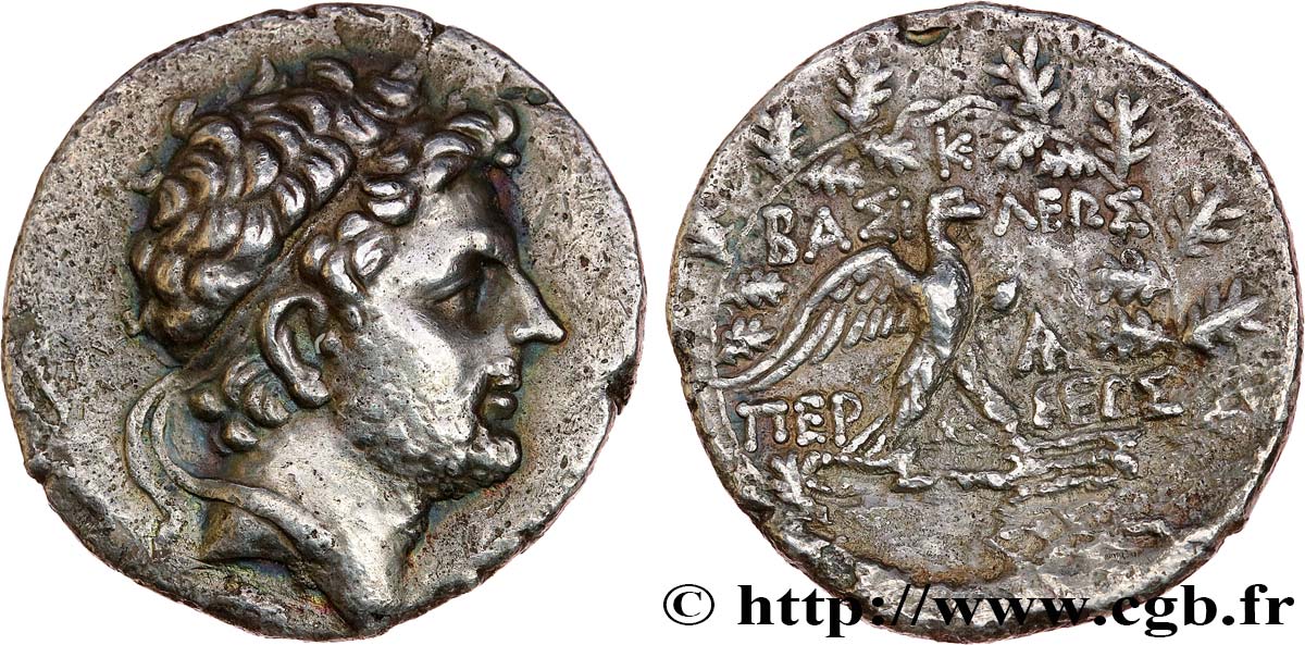 MACEDONIA - MACEDONIAN KINGDOM - PERSEUS Tétradrachme AU/XF