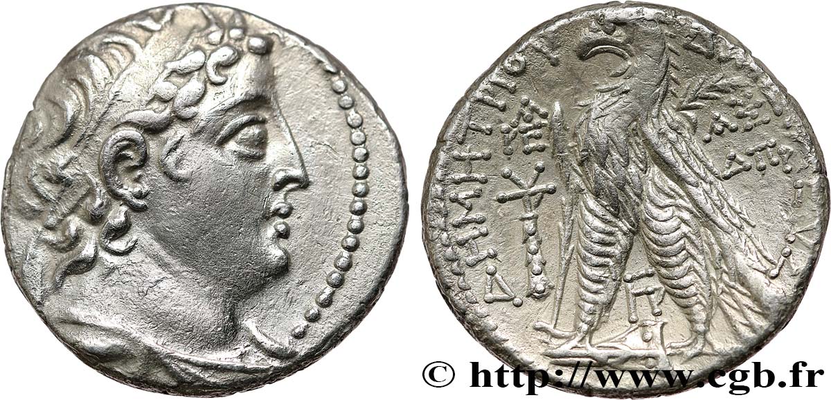SIRIA - REGNO DI SIRIA - DEMETRIO II NICATOR Tétradrachme q.SPL