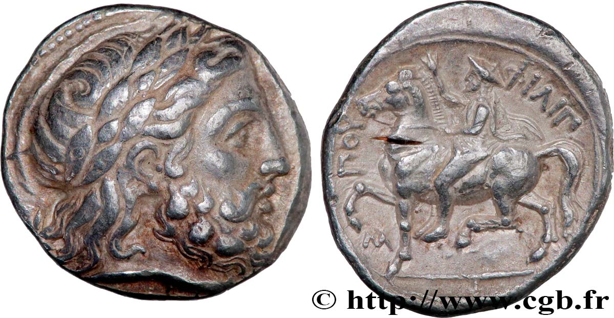 MACEDONIA - REGNO DI MACEDONIA - FILIPPO II Tétradrachme SPL