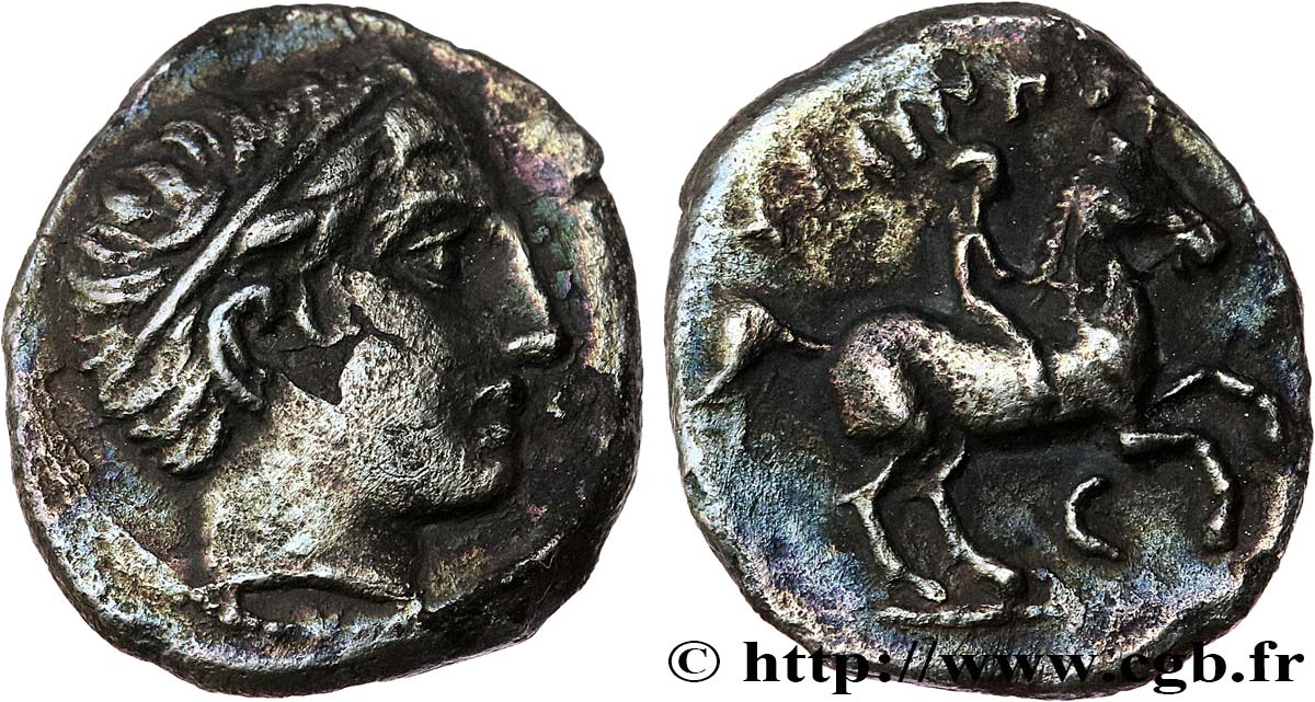 MACEDONIA - MACEDONIAN KINGDOM - PHILIP III ARRHIDAEUS Cinquième de tétradrachme AU