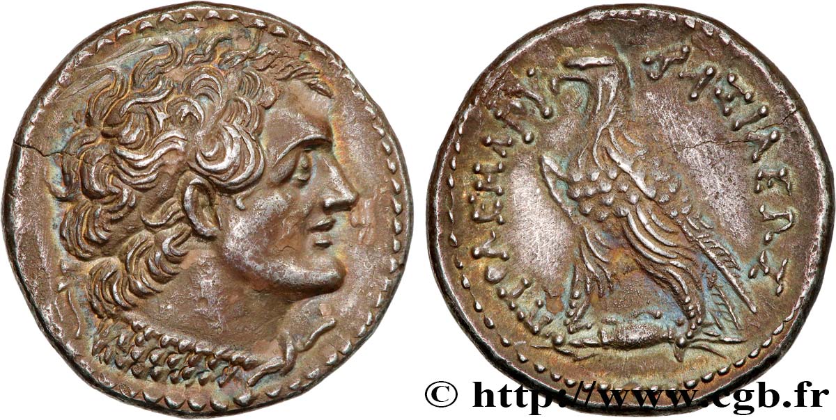 EGIPTO - EGIPTO PTOLEMAICO - PTOLEMEO V EPIPHANES Tétradrachme SC/EBC