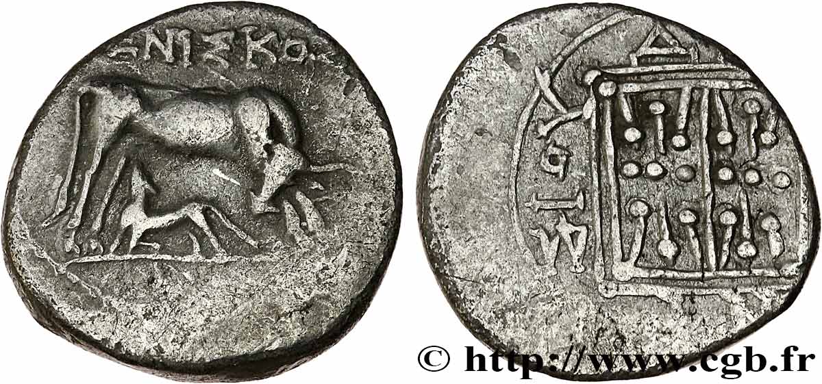 ILLYRIA - DYRRHACHIUM Drachme XF