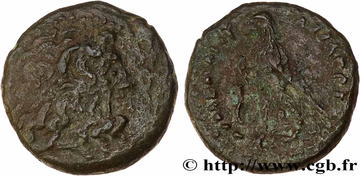 EGYPT - LAGID OR PTOLEMAIC KINGDOM - PTOLEMY III EUERGETES Dichalque VF