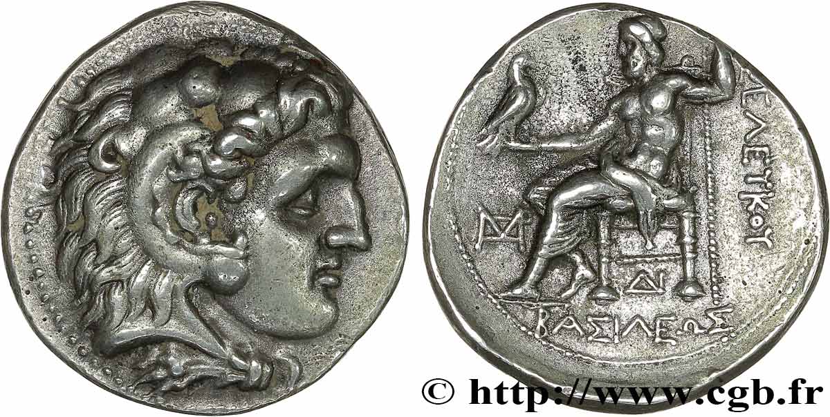 SYRIE - ROYAUME SÉLEUCIDE - SÉLEUCUS Ier NICATOR Tétradrachme SPL/SUP