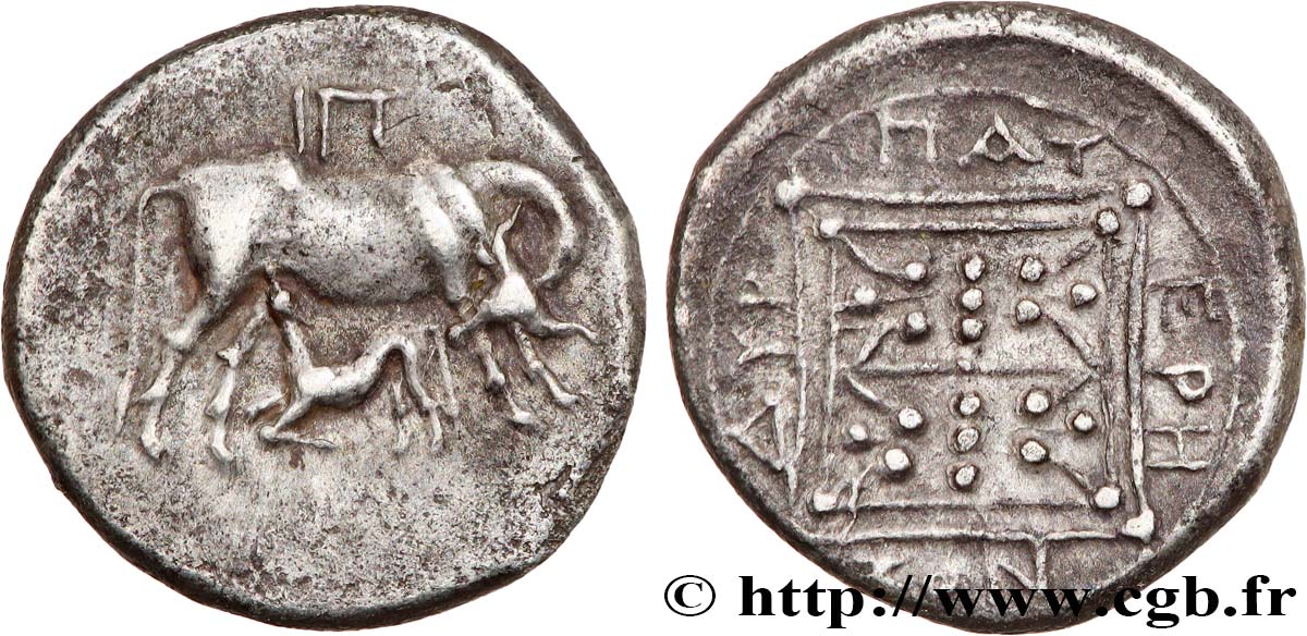 ILLYRIE - DYRRACHIUM Drachme TTB+