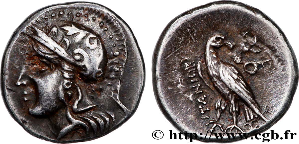 CRETE - ITANOS Hemidrachme AU/MS