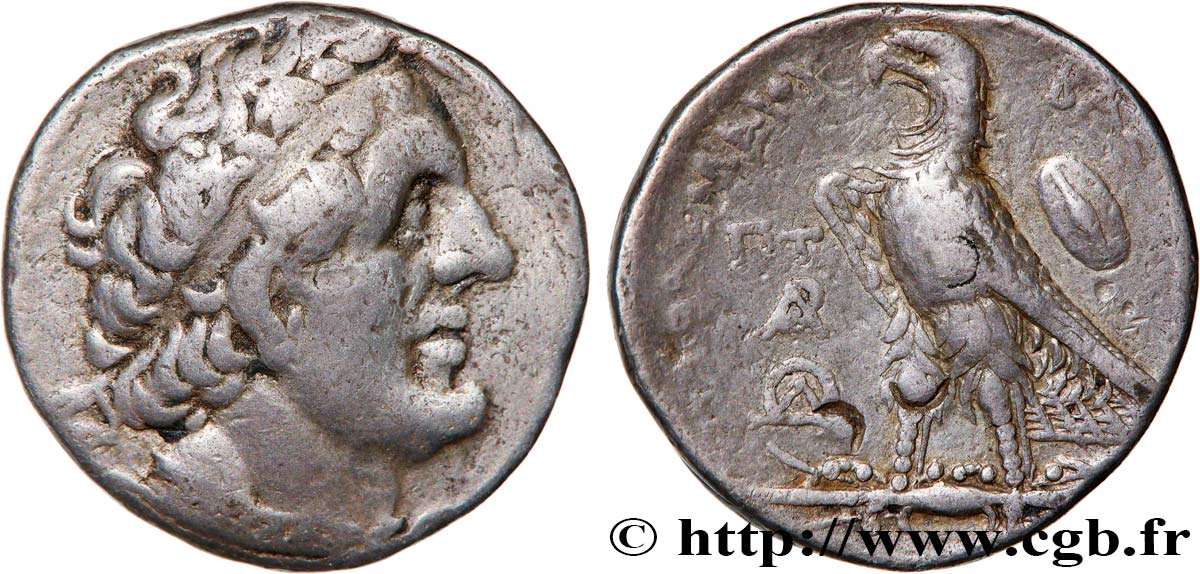 ÄGYPTEN - PTOLEMÄISCHES KÖNIGREICH ÄGYPTEN - PTOLEMAIOS II PHILADELPHOS Tétradrachme SS